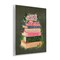 Stupell Industries Floral Fairy Book Stack Wall Plaque, design by Glad You're Here Co.